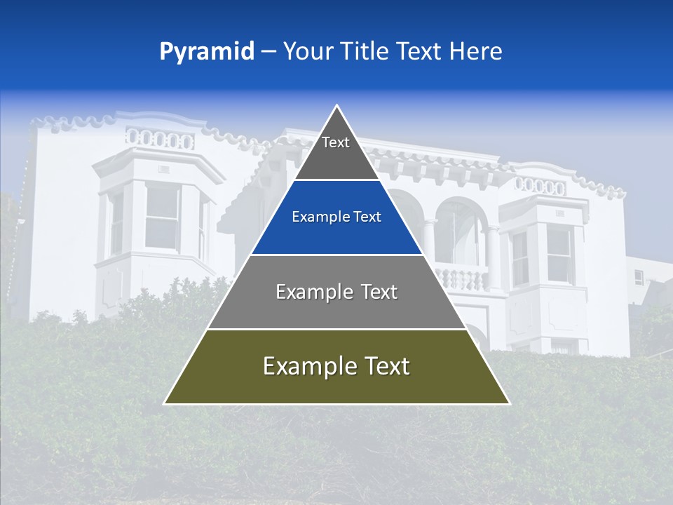 Home Brick Building PowerPoint Template