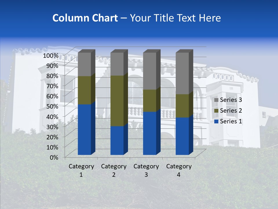 Home Brick Building PowerPoint Template