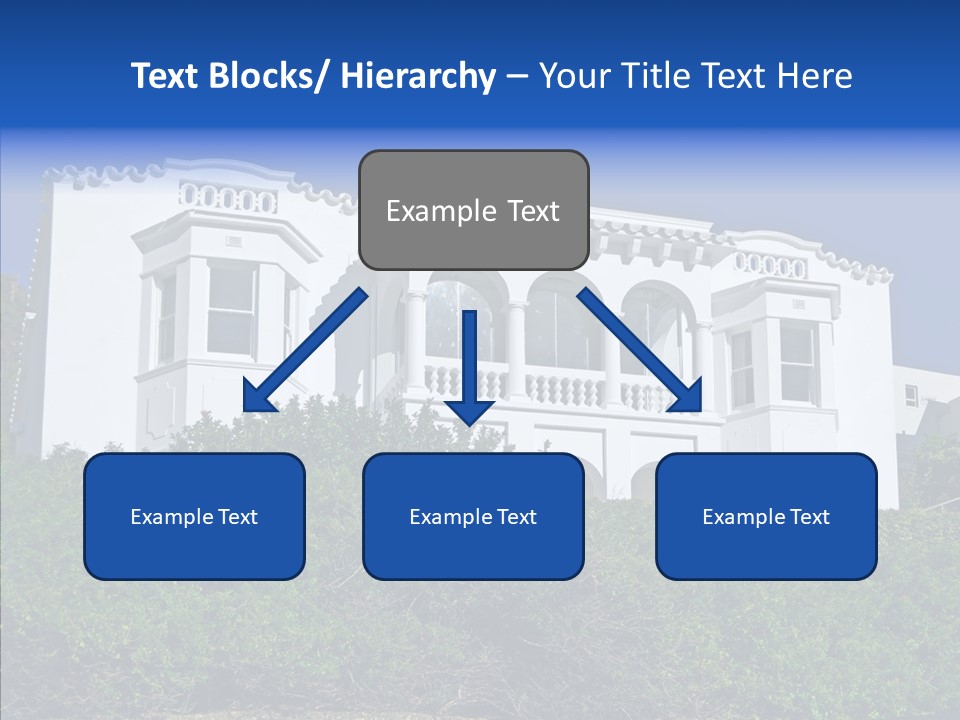 Home Brick Building PowerPoint Template