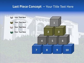 Home Brick Building PowerPoint Template