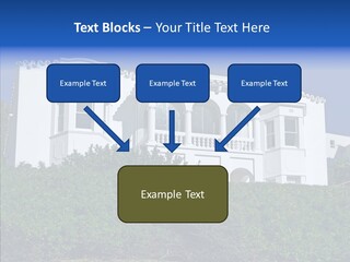 Home Brick Building PowerPoint Template
