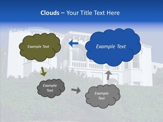 Home Brick Building PowerPoint Template