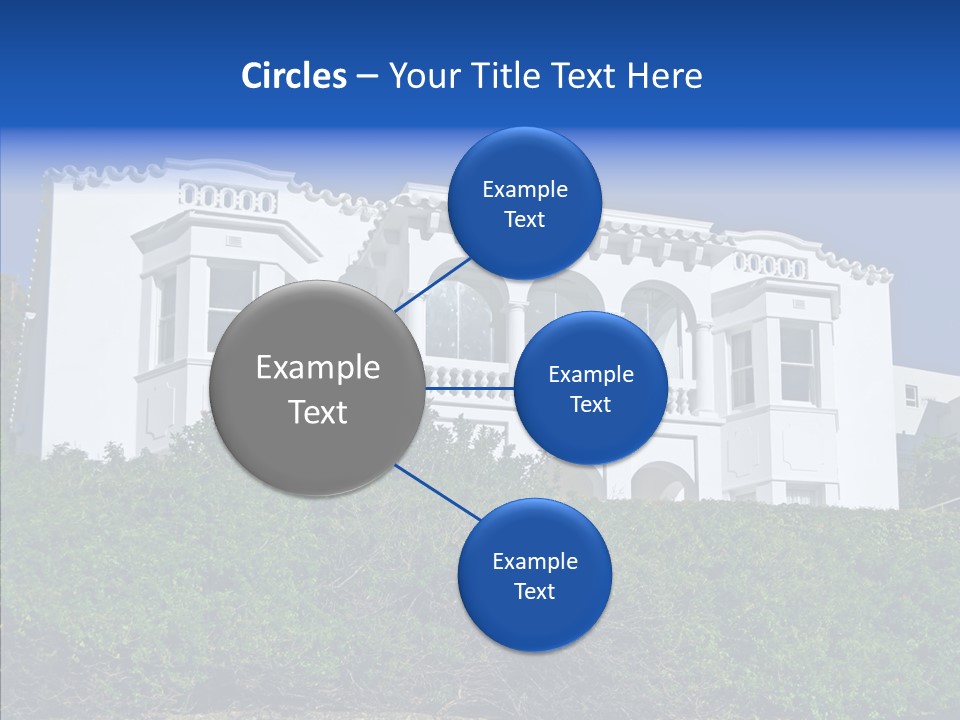 Home Brick Building PowerPoint Template