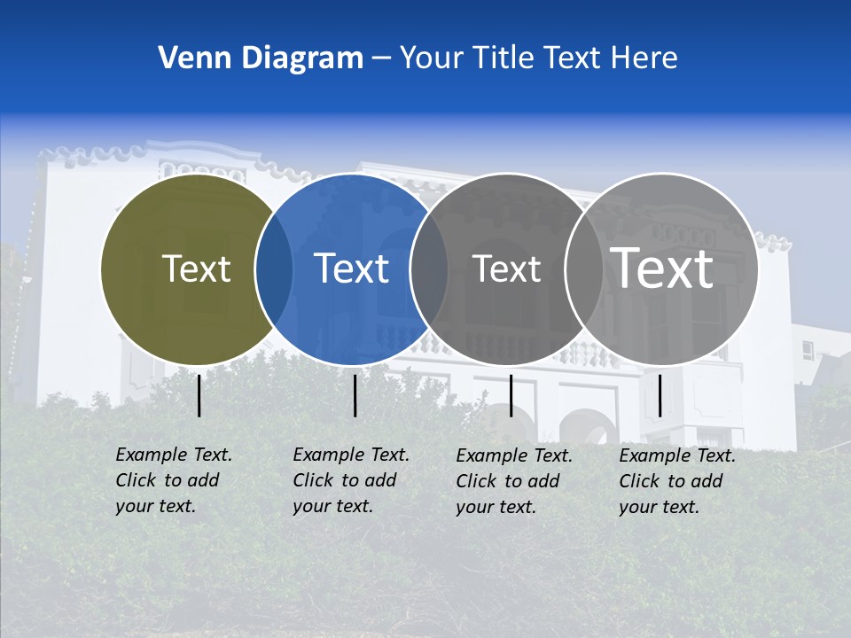 Home Brick Building PowerPoint Template