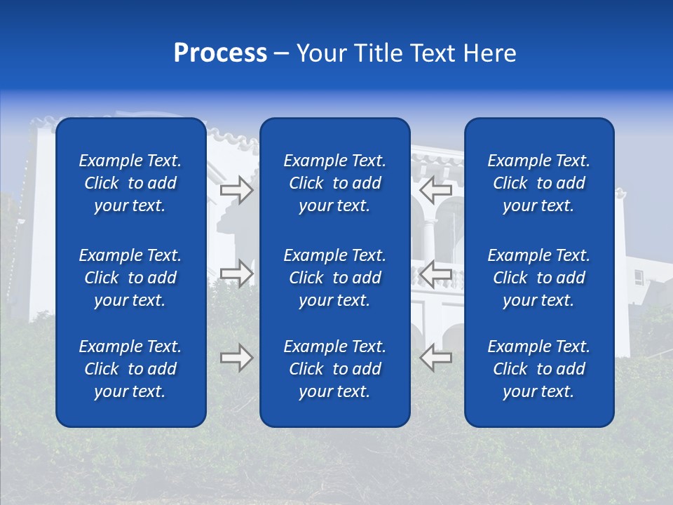 Home Brick Building PowerPoint Template