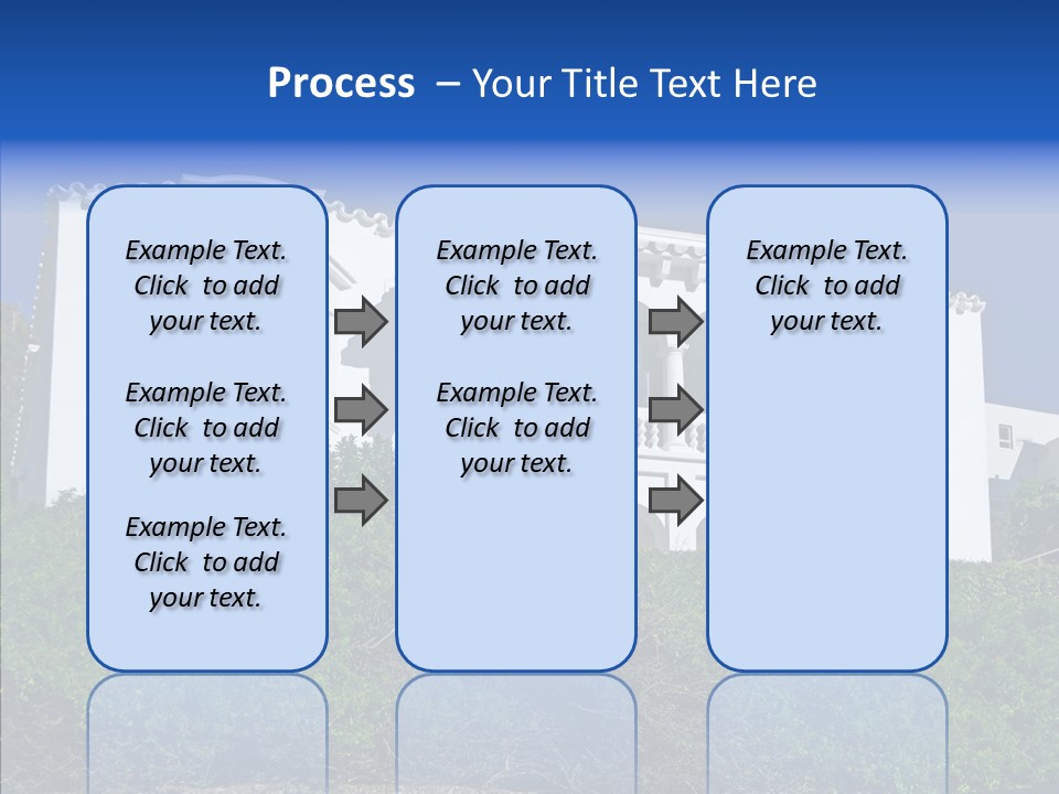 Home Brick Building PowerPoint Template