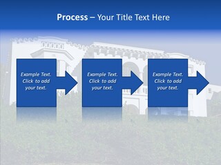 Home Brick Building PowerPoint Template
