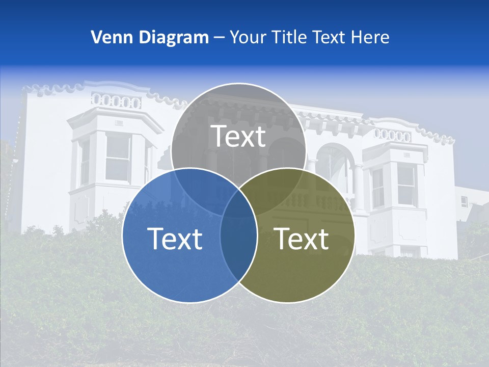 Home Brick Building PowerPoint Template