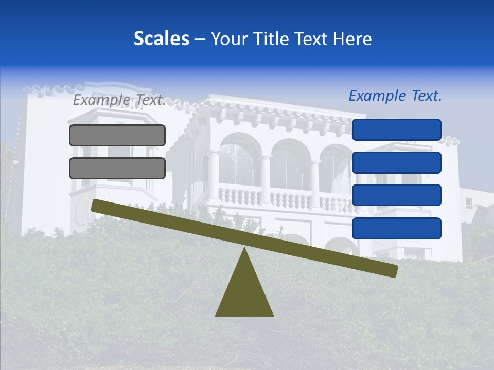 Home Brick Building PowerPoint Template
