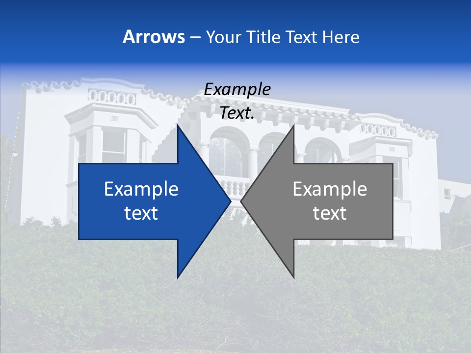Home Brick Building PowerPoint Template