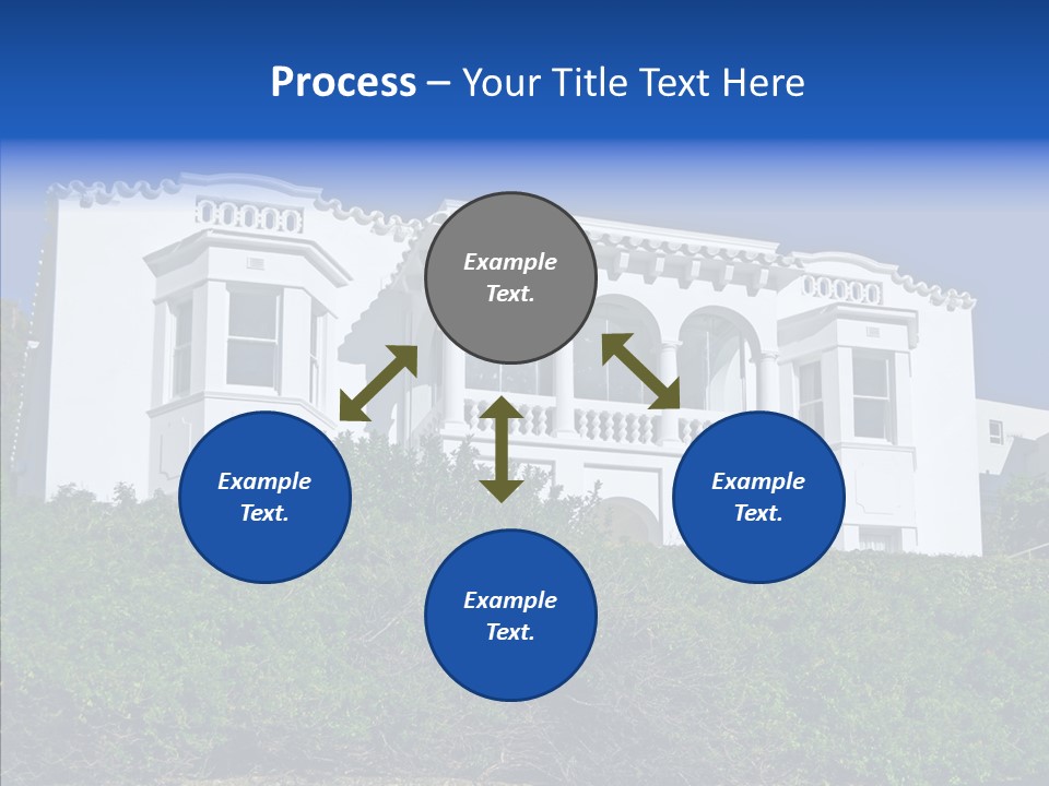 Home Brick Building PowerPoint Template