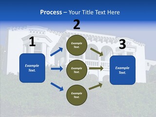 Home Brick Building PowerPoint Template