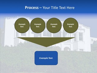 Home Brick Building PowerPoint Template