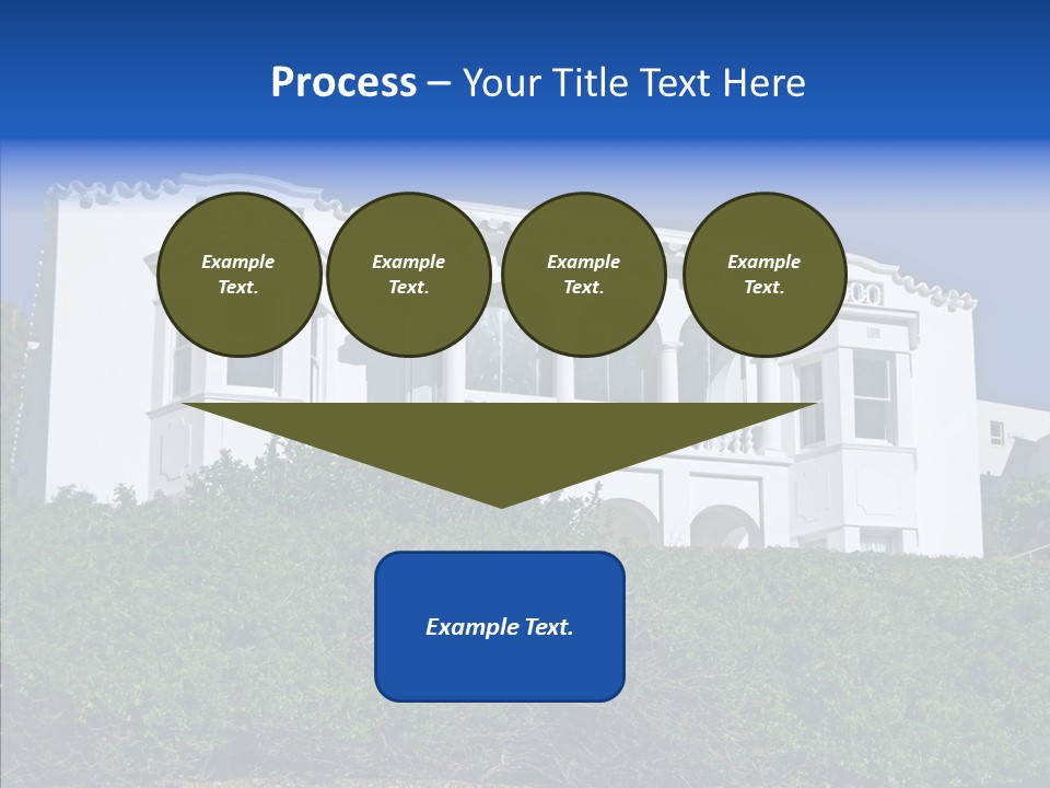 Home Brick Building PowerPoint Template