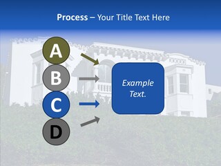 Home Brick Building PowerPoint Template