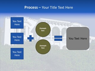 Home Brick Building PowerPoint Template