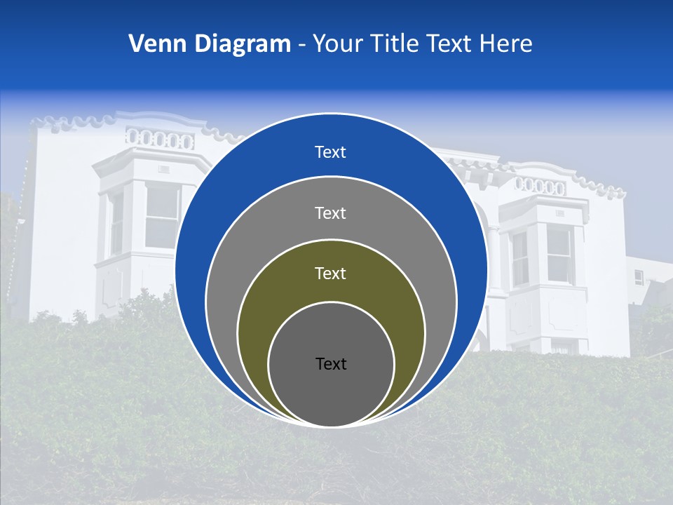Home Brick Building PowerPoint Template