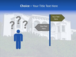 Home Brick Building PowerPoint Template