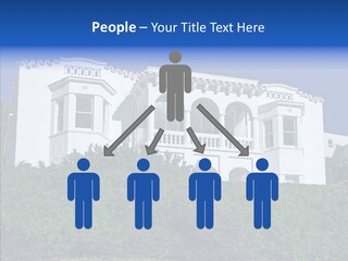 Home Brick Building PowerPoint Template