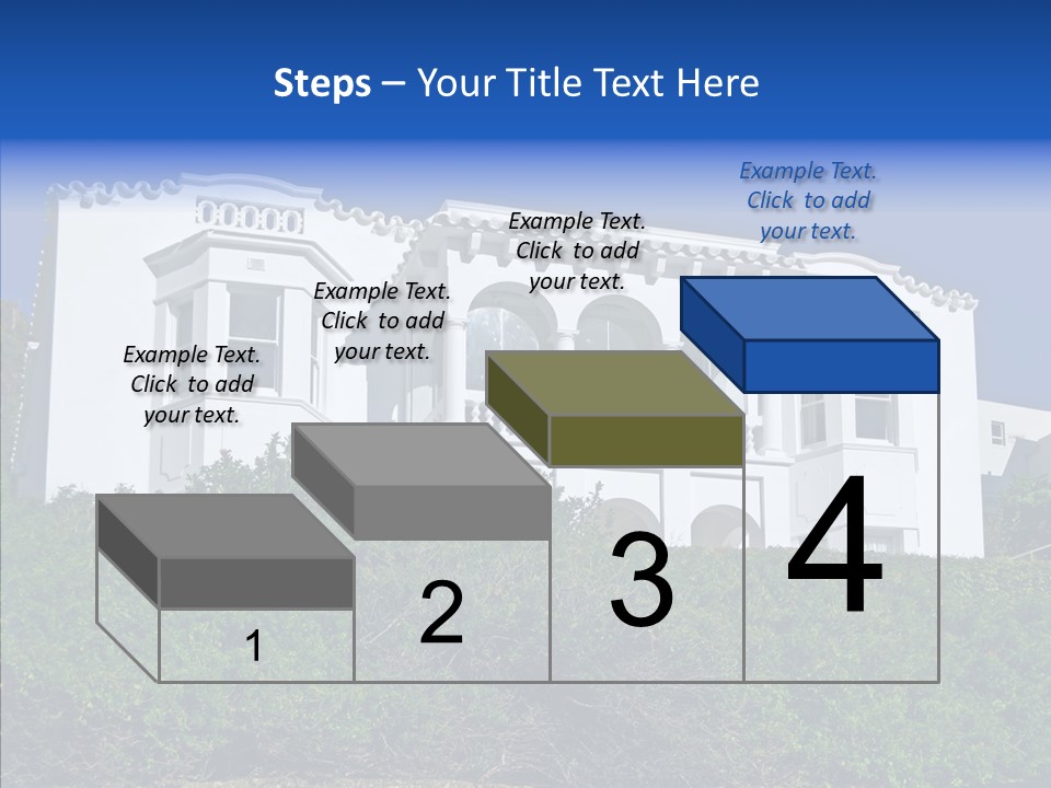 Home Brick Building PowerPoint Template