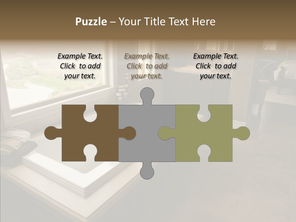 Water Showcase Washing PowerPoint Template