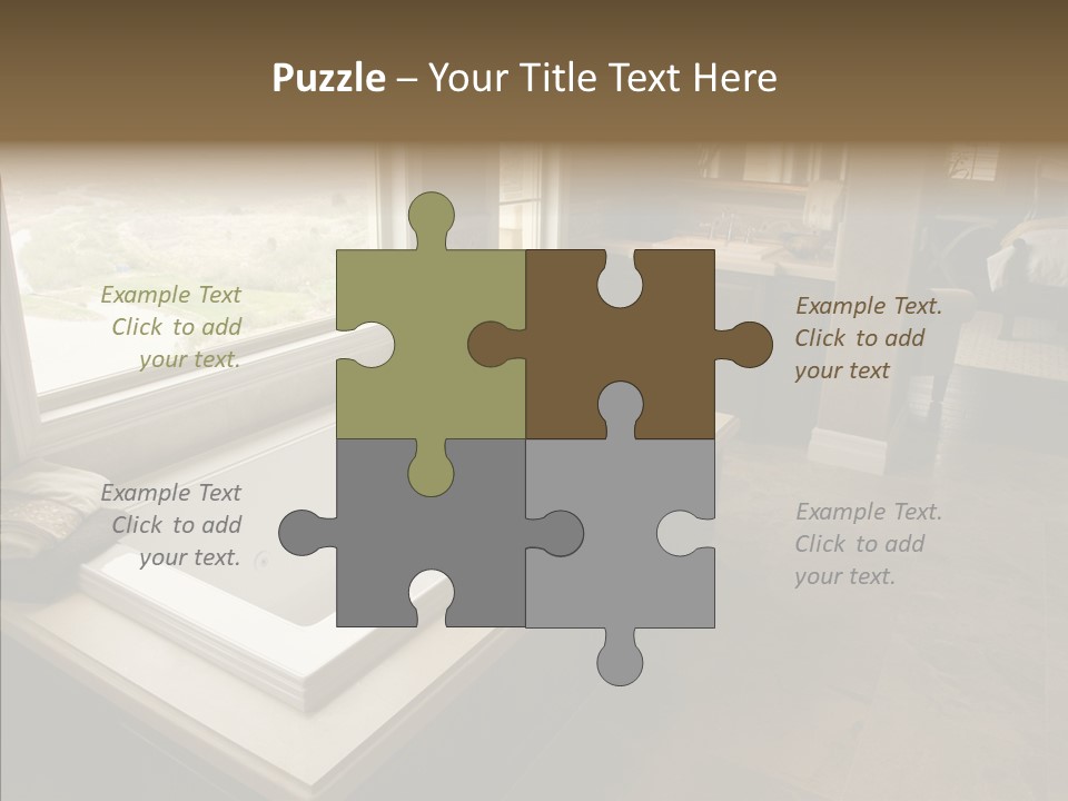Water Showcase Washing PowerPoint Template
