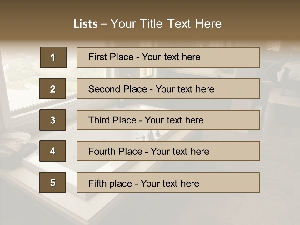 Water Showcase Washing PowerPoint Template