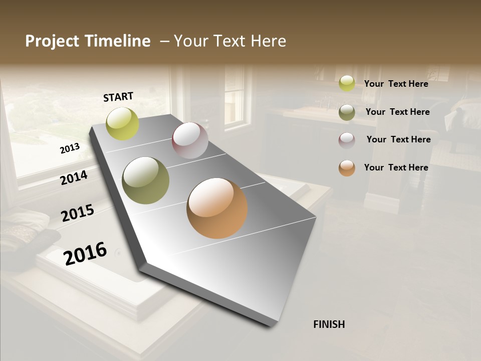 Water Showcase Washing PowerPoint Template
