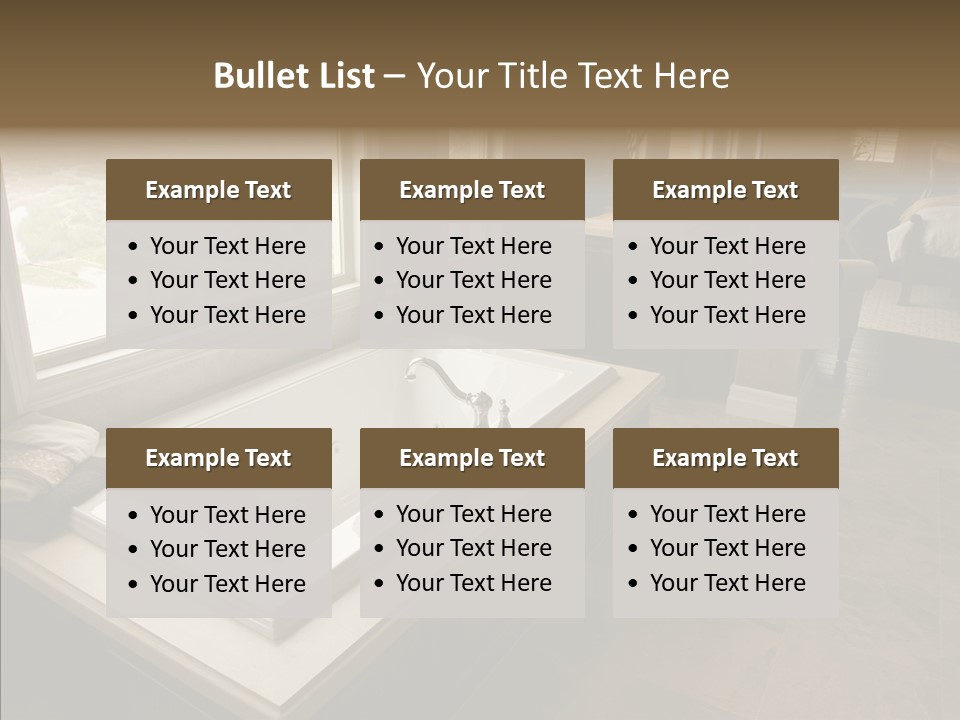Water Showcase Washing PowerPoint Template