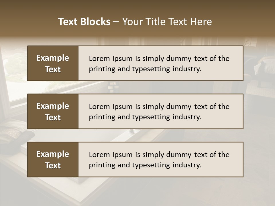 Water Showcase Washing PowerPoint Template
