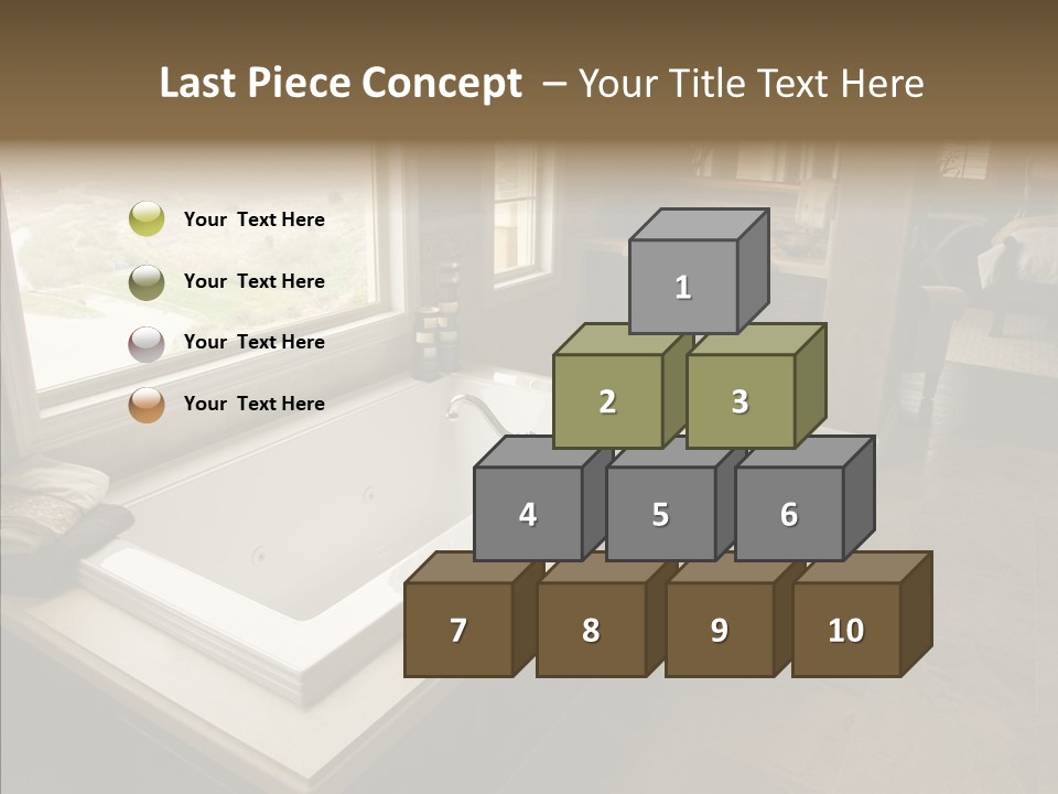 Water Showcase Washing PowerPoint Template