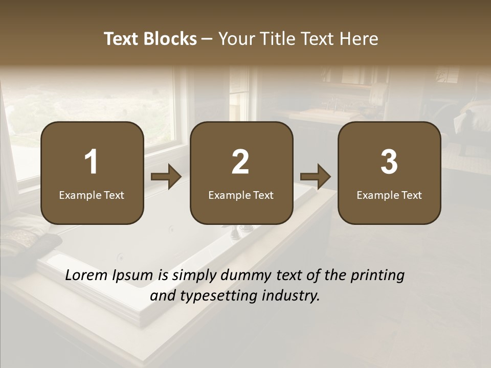 Water Showcase Washing PowerPoint Template