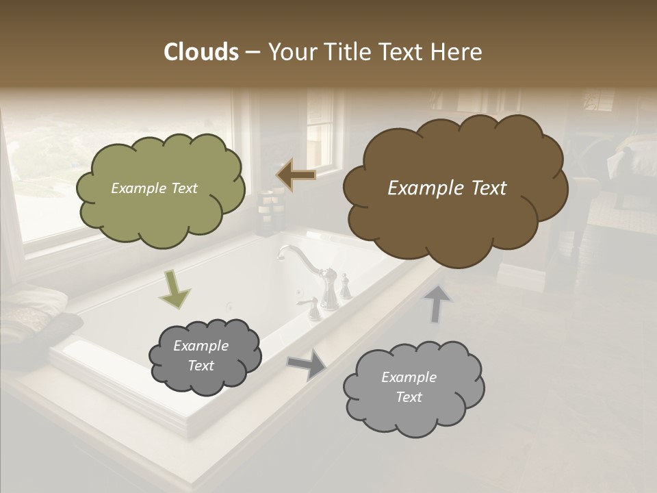 Water Showcase Washing PowerPoint Template