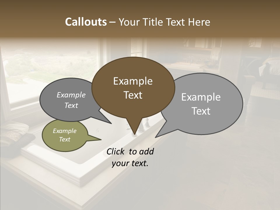 Water Showcase Washing PowerPoint Template