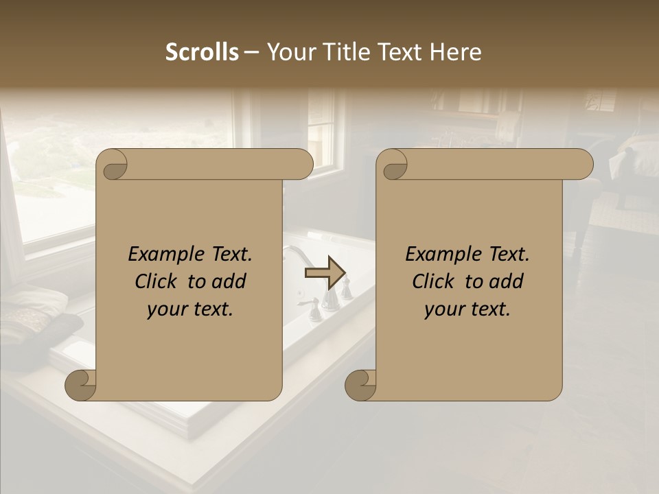 Water Showcase Washing PowerPoint Template