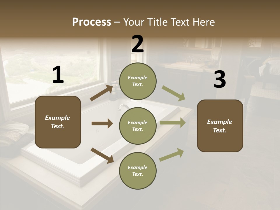 Water Showcase Washing PowerPoint Template