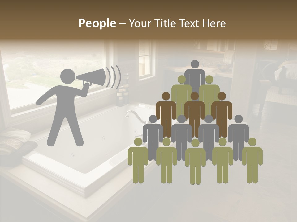 Water Showcase Washing PowerPoint Template