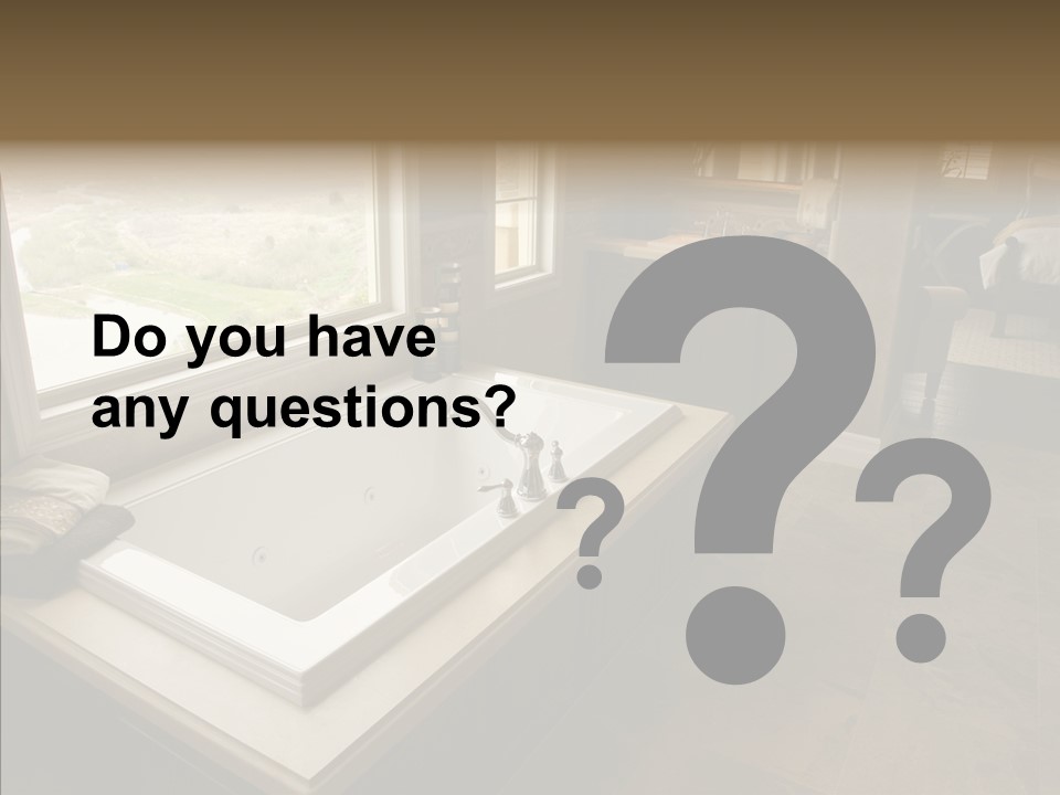 Water Showcase Washing PowerPoint Template