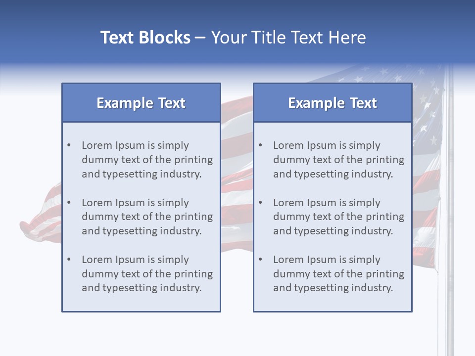 Old Glory Nationalism Pride PowerPoint Template