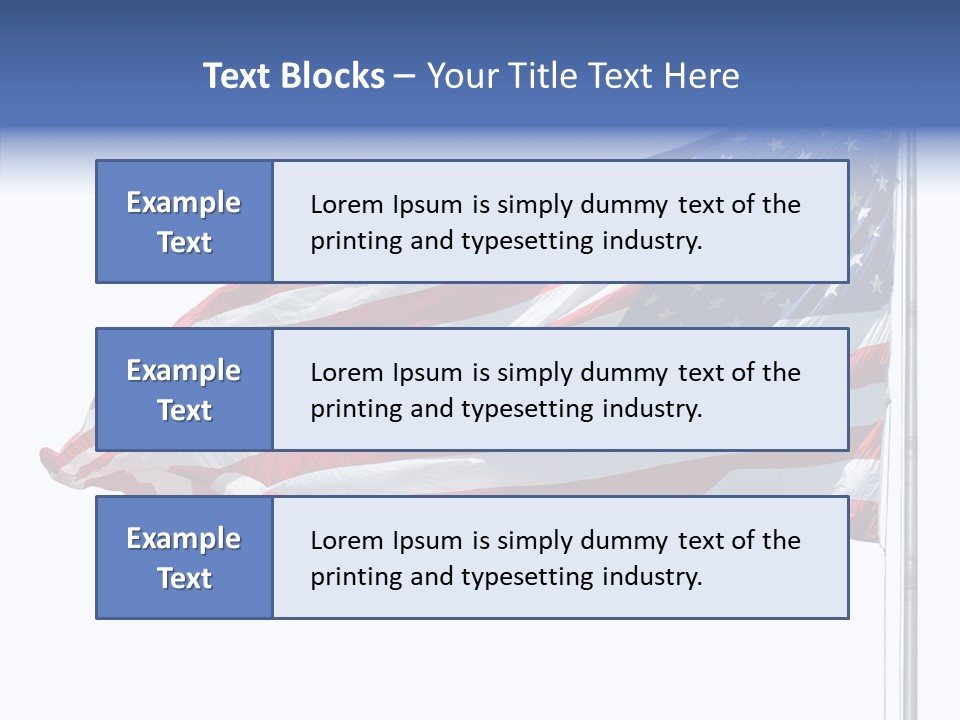 Old Glory Nationalism Pride PowerPoint Template