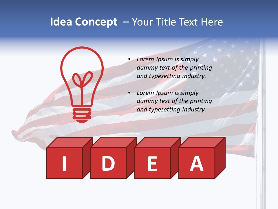 Old Glory Nationalism Pride PowerPoint Template