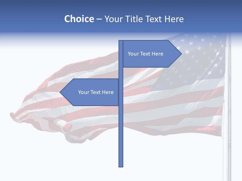 Old Glory Nationalism Pride PowerPoint Template