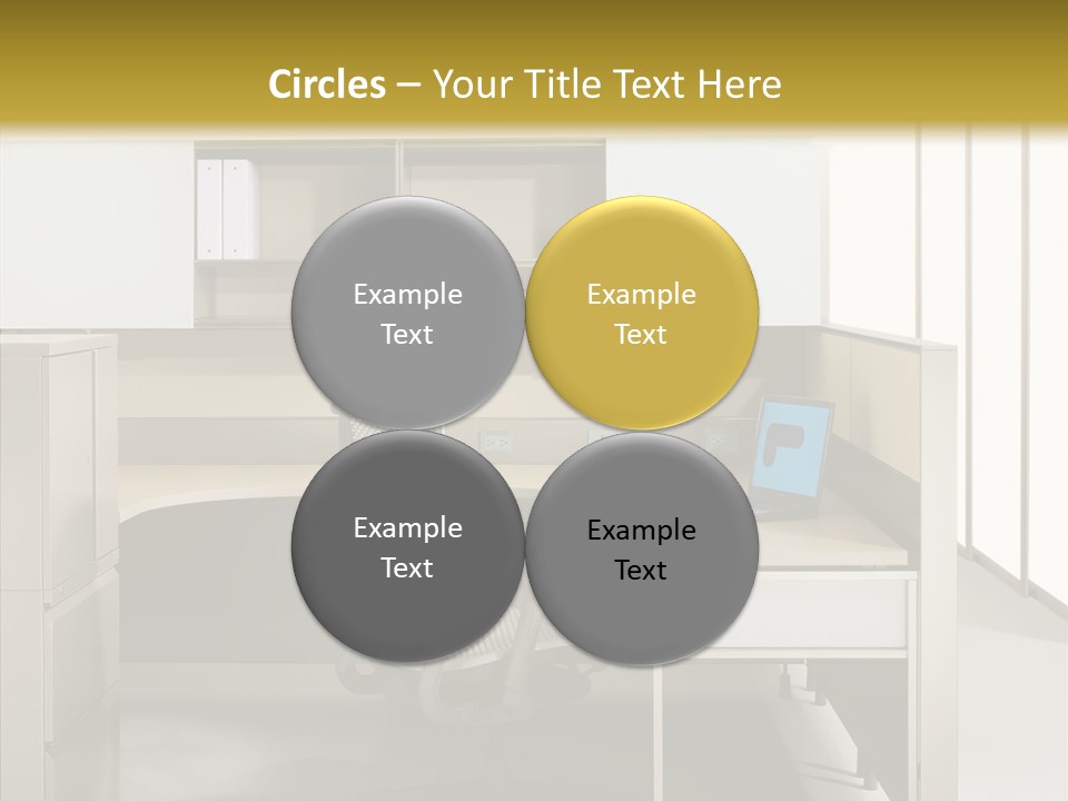 Happy Per On Bu Ine PowerPoint Template