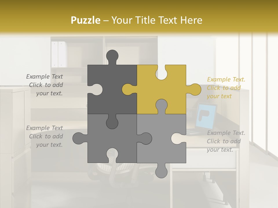 Happy Per On Bu Ine PowerPoint Template