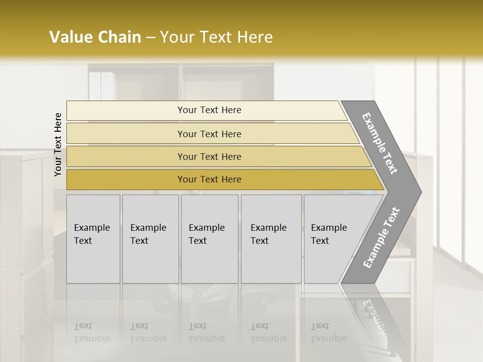 Happy Per On Bu Ine PowerPoint Template