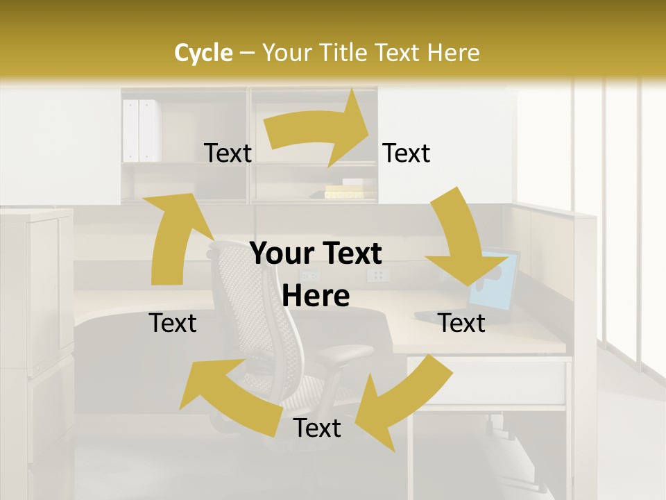 Happy Per On Bu Ine PowerPoint Template