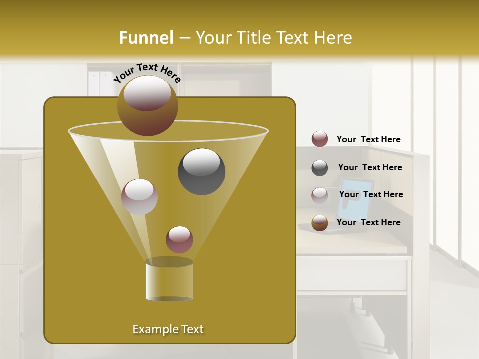 Happy Per On Bu Ine PowerPoint Template