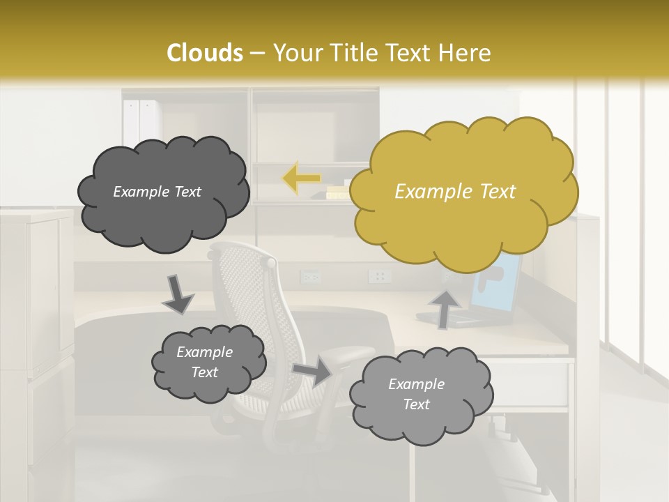 Happy Per On Bu Ine PowerPoint Template
