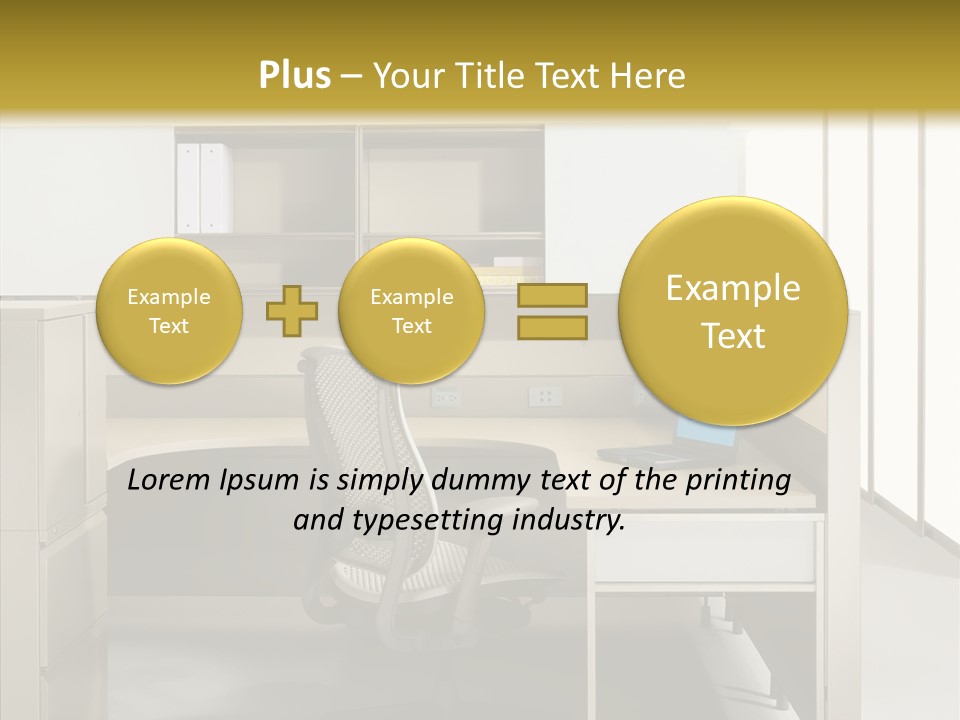 Happy Per On Bu Ine PowerPoint Template