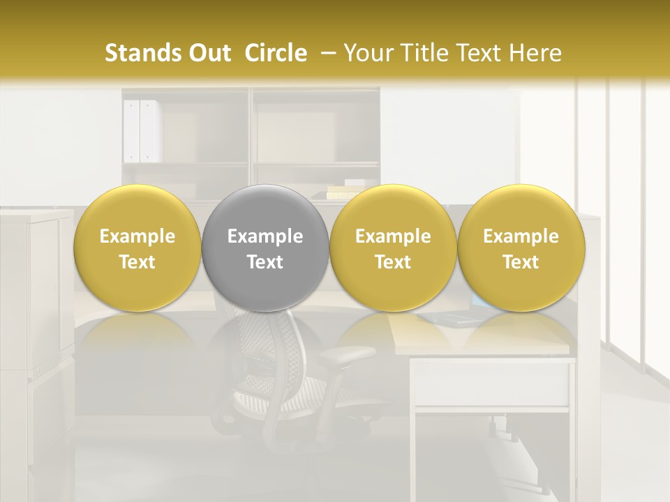 Happy Per On Bu Ine PowerPoint Template